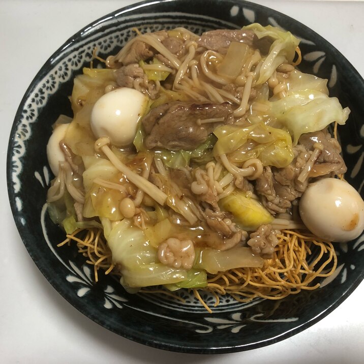 ヘルシー!あんかけ焼きそば